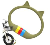 Spizummp Bike Lock | Bike Locker,Cat Ear Design Silicone Padlock for Gate RV Grill Parking Fence Travel Outdoor Patio Commuting Urban Cycling