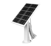 Spizummp Camera Solar Panel, Waterproof Solar Panels for Security Camera, Portable Electronic Accessories for Battery Road Trips Travel Outdoor Adventures Hiking Fishing Picnics