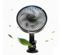 Spizummp Car Window Fan,Suction Cup Rotatable Automotive Accessories - Vehicle Dashboard Car Fan Air Cooler - for Auto Vehicle SUV Dashboard Windshield Summer Hot Weather