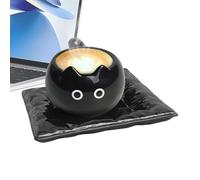 Spizummp Cat Coffee Cup - All-Season Cold Hot Drinks | Cat Shape Ceramic Coffee Cup,for Hot Chocolate Milk Juice Home Camping Dorm Family Gathering Apartment Party