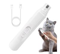 Spizummp Dog Nail Grinder | Electric Pet Nail Grinder LED Cordless Dog Clippers,Quiet Dog Nail Grinder, Cat Shaver, Cat Grooming Supplies for Cats, Dogs, Pets, Large, Medium Dogs