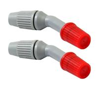 Spizummp Garden Hose Spray Nozzle - 2 Pack High-Pressure Nozzle Head | Heavy Duty Spraying Accessories, Garden Misting Tool, Pipe Connector for Outdoor Yard, Plants