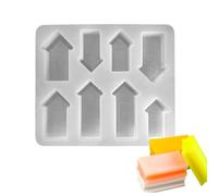 Spizummp House Chocolate Chomold | Silicone Christmas Molds | Plaster Casting Mould for Holiday Fondant Resin Crafts Soap Candle Making Gingerbread Decoration