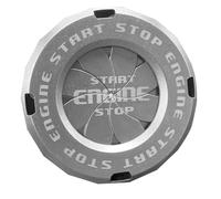 Spizummp Push Start Button Cover | Ignition Stop Knob Decoration - Motorcycle Start Button Cover - for Truck Sedan SUV Motorcycle RV Daily Driving Commuting