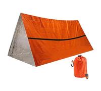 Spizummp Sleeping Bags for Survival, Bivy Sack Aluminum Film Sleeping Bag, Lightweight Compact Portable Survival Shelter for Travel & Hiking