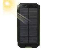 Spizummp Solar Panel Charger Shell - Built-in Compass Solar Panel Charger Shell - Long Lasting Protection with Light Cover for Backpack Hiking Picnic Outdoor Adventure