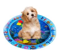 Spizummp Water Sensor Play Mat, Thickened Sensor Play Mat For Pets Water Bed, PVC Thickened Sensory Multi-function Cool Comfort, Kitten Puppy Activity Toy For Pets & Kids, 65 * 65 * 8CM