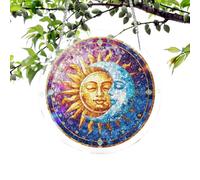 Spizummp Window Rainbow Maker - Colorful Ornament Home Decor | Light Catcher Window Ornament | for Wall Door Garden Yard Patio Porch Mothers Day Birthday Housewarming
