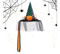 Spizummp Witch Hat, Witch Dress Up Hats, Halloween Fancy Dress Costume Accessory, Embroidered Sequins Have A Gradient Effect AndSparkle, Dress Up Party Supplies For Indoor Yard Bar Cosplay Events