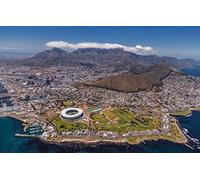 SPJOYSP Number Painting Adults Gifts for Teenage Girl City Cape Town South Africa 16X20 inch