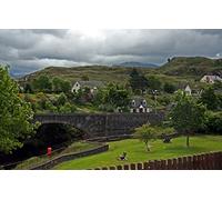 SPJOYSP Paint by Numbers Easy Paint by Numbers City Bridge Scotland 16X20 inch with Frame