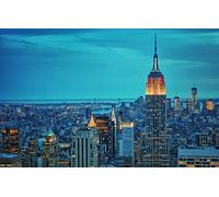 SPJOYSP Paint by Numbers for Adults Paint Sets for Kids Empire State Building, Brooklyn, New York City 16X20 inch