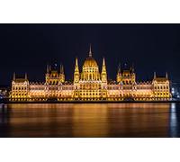 SPJOYSP Paint by Numbers for Adults Painting Kits for Kids City Buildings, Budapest, Danube, Hungary 16X20 inch