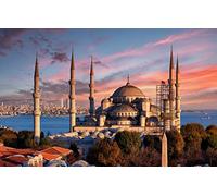 SPJOYSP Paint by Numbers Kits eduional Games for City Istanbul Turkey 16X20 inch