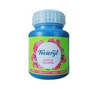 SPL Acrylic & Multi Surface Paint Colour for Art & Craft (100 Ml Btl) Pidilite Fevicryl (CERULEM BLUE)