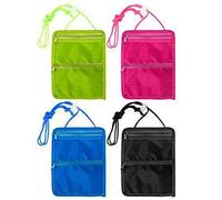 SPL Neck Travel Pouch for Passport/Tickets/Cash/Credit Cards and Other Valuables -Assorted Colours