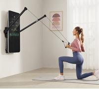 SPLAN Multigym - Weight Trainer Touchscreen - Smart Fitness Mirror - Model Y - Wall Mounted