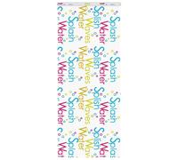 (splash, 100 x 240 cm) vidaXL Shower Roller Blind with Cassette 140x240 cm Fabric Width 136 cm