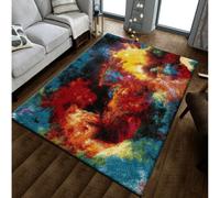 (Splash , 160cm x 230xcm) Modern Design Hand Carved Runner Multi Colour Rugs