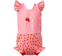 Splash About Baby Girls Happy Costume One Piece Swimsuit, Strawberry Field, 3-6 Months UK