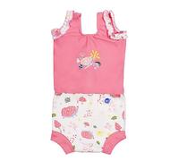 Splash About Baby Girls Happy Nappy Costume One Piece Swimsuit, Forest Walk, 3-8 Months