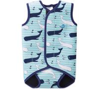 Splash About Baby Wrap Wetsuit - Vintage Moby in Mid Blue | Size: 6-18 m Splash About Mid Blue 6-18 m