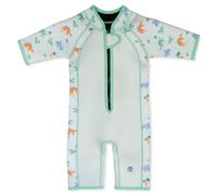 Splash About Children's Neoprene Shorty Wetsuit, Dippy Dinos, 2mm, Zip Front, 2-4 Years
