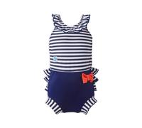 Splash About Girl's Happy Nappy™ Costume with Swim Nappy - Nautical | Size: 2-3 Years Splash About Multicolor 2-3 Years