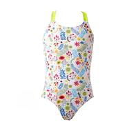 Splash About Girls Jungle Lime Swimming Costume, 3-4 Years