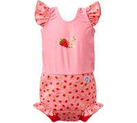 Splash About Baby Girls Happy Costume One Piece Swimsuit, Strawberry Field, 3-6 Months UK