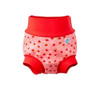 Splash About Happy Nappy Duo™ Reusable Swim Nappy - Strawberry Field in Light Red | Size: 3-6 m Splash About Light Red 3-6 m