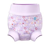 Splash About Happy Nappy Duo Reuseable Swim Nappy for Babies and Toddlers (Lilac Spring, 6-12 Months)