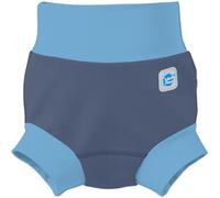 Splash About Happy Nappy Duo Reuseable Swim Nappy for Babies and Toddlers (Navy & Blue, 0-3 Months)