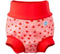 Splash About Happy Nappy Duo Reuseable Swim Nappy for Babies and Toddlers (Strawberry Field, 0-3 Months)