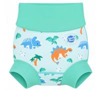 Splash About Happy Nappy Hero Reusable Double Swim Nappy, Dippy Dinos, 6-12 Months, YULEX® Natural Rubber
