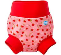 Splash About Baby Happy Toddler Swim Nappy, Strawberry Field, 6-12 Months