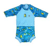 Splash About Happy Nappy Sunsuit Crocodile Swamp 3-8 Months