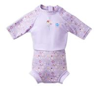 Splash About Happy Nappy Sunsuit, Lilac Spring, 12-24 Months