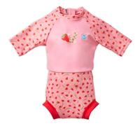 Splash About Baby Happy Nappy Sunsuit, Strawberry Field, 6-14 Months