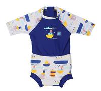 Splash About Happy Nappy Sunsuit, Swimwear for Babies and Toddlers with Built-in Nappy