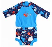 Splash About Unisex Baby Happy Sunsuit, Under The Sea, 3-8 Months EU