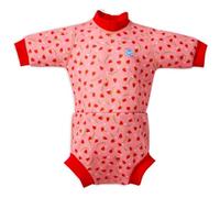 Splash About Unisex Baby Happy Wetsuit and Toddler Swim, Strawberry Field, 12-24 Months UK