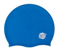 Splash About Junior Silicone Swim Cap for Kids (Blue)
