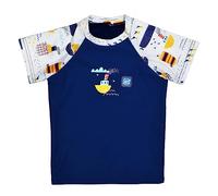 Splash About Kids Short Sleeve Rash Top, Tug Boats, 2-3 Years