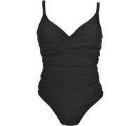 Splash About Womens Ladies Tummy Control Swimming Costume One Piece Swimsuit, Black, Size 12