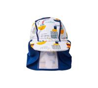 Splash About Baby Kids Legionnaire Sun Hat, Tug Boats 3-6 Years