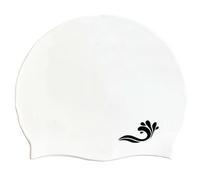 Splash About Soaked Silicone Swim Hat White