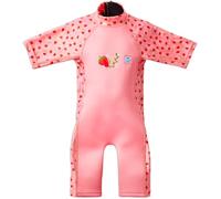 Splash About Unisex Kid's UV Sun & Sea Suit Wetsuit, Strawberry Field, 1-2 Years