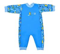 Splash About Unisex Kids Warm In Baby Wetsuit One Piece Swimsuit, Crocodile Swamp, 0-3 Months EU