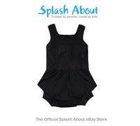 Splash About Womens Swimming Ladies Incontinence Costume, Black, 10-12 EU